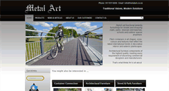 Desktop Screenshot of metalart.co.nz