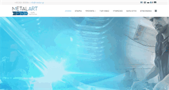 Desktop Screenshot of metalart.gr